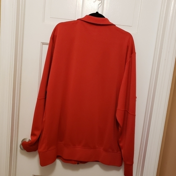 EC Nike Dri-Fit Red & White Full zip jacket size XL athlesiure - Picture 4 of 10